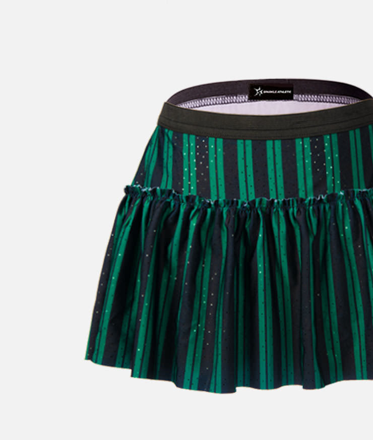 Green running skirt best sale