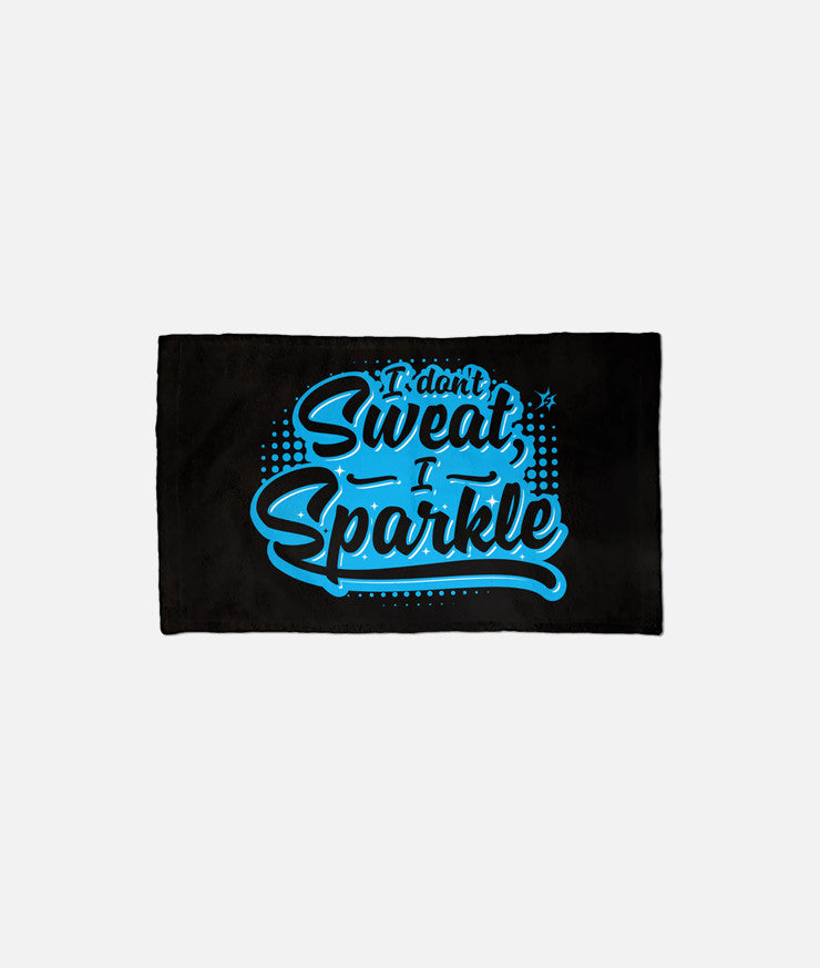 I Don't Sweat, I Sparkle Workout Towel Sparkle Athletic
