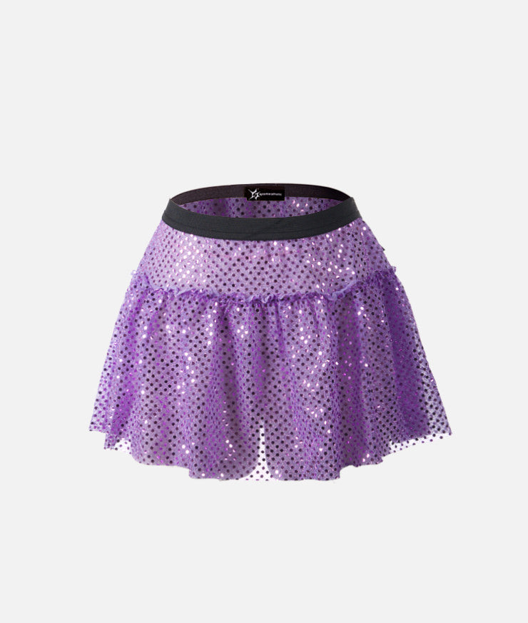 Purple store running skirt