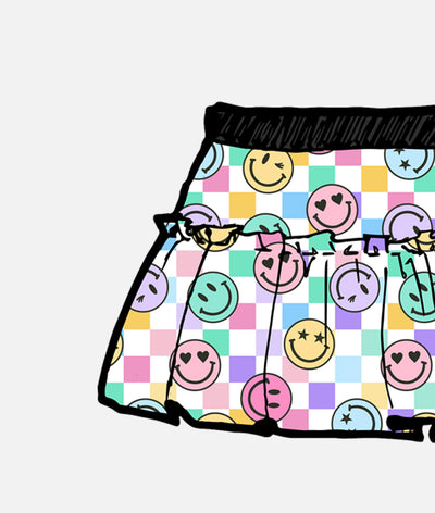 Squad 2025 Sparkle Running Skirt