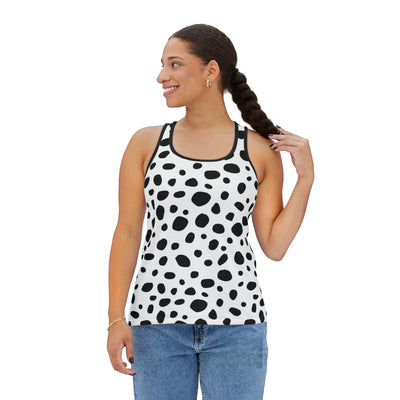 Dalmatian Flowy Tank Top