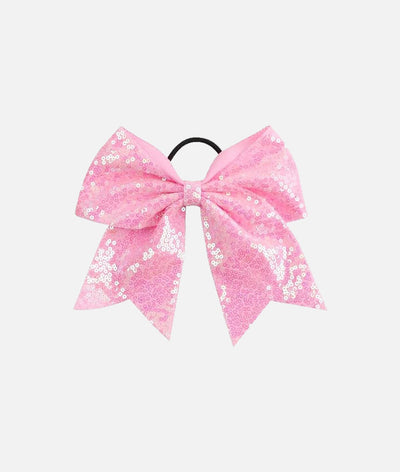 Baby Pink Sparkle Hair Bow