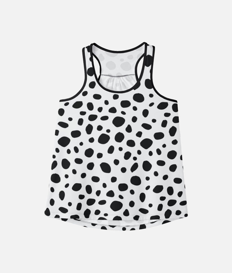 Dalmatian Flowy Tank Top