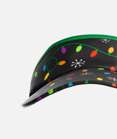 Christmas Lights Headsweats Running Visor