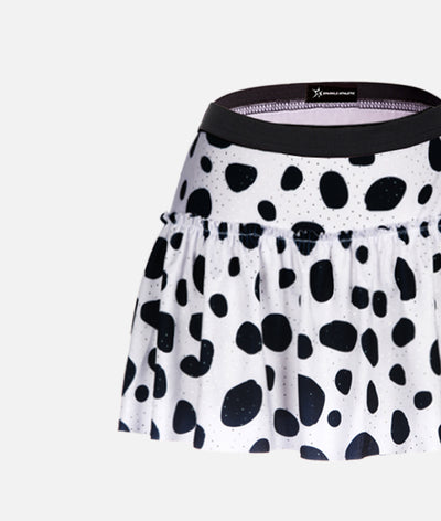 Dalmatian Dog Sparkle Running Skirt