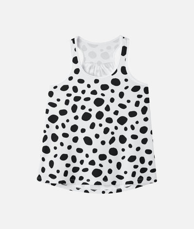Dalmatian Flowy Tank Top