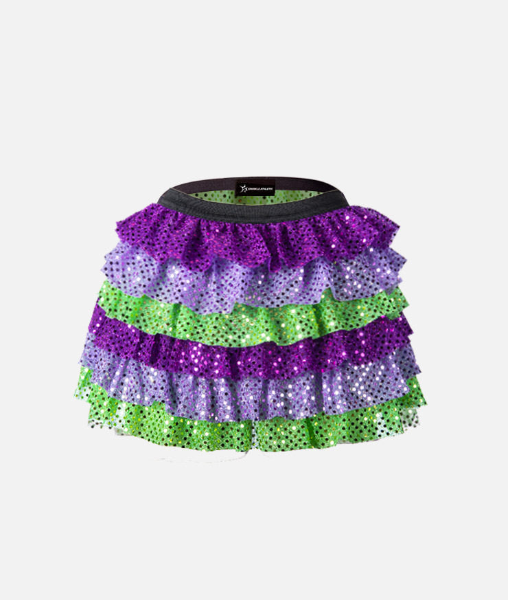 I'm Dopey Ruffle Sparkle Running Skirt