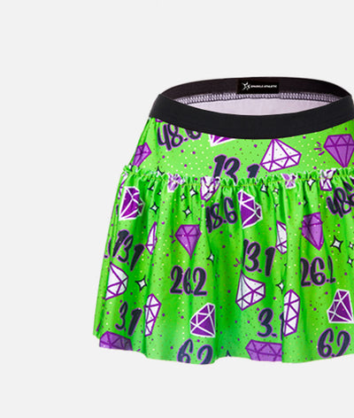 Dopey Diamonds Sparkle Running Skirt