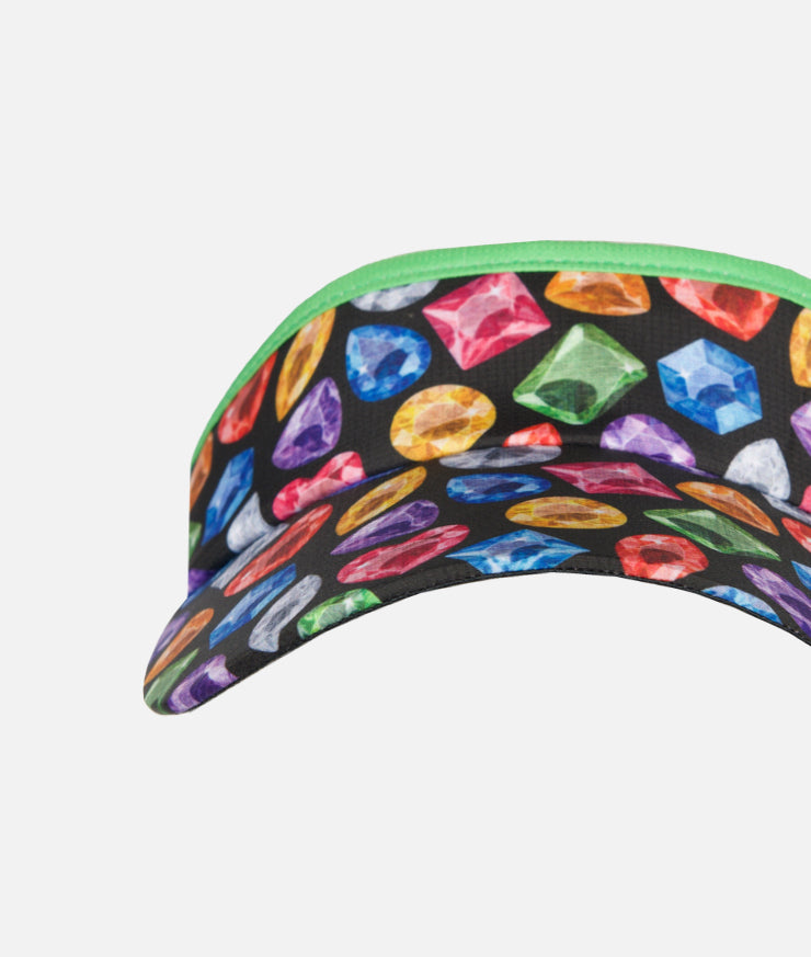 Dopey Gemstones Headsweats Running Visor