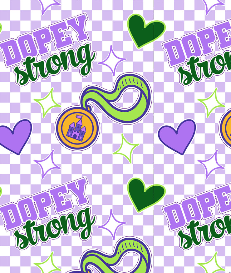 PRE-ORDER: Dopey Strong 2025 EXCLUSIVE Sparkle Running Skirt