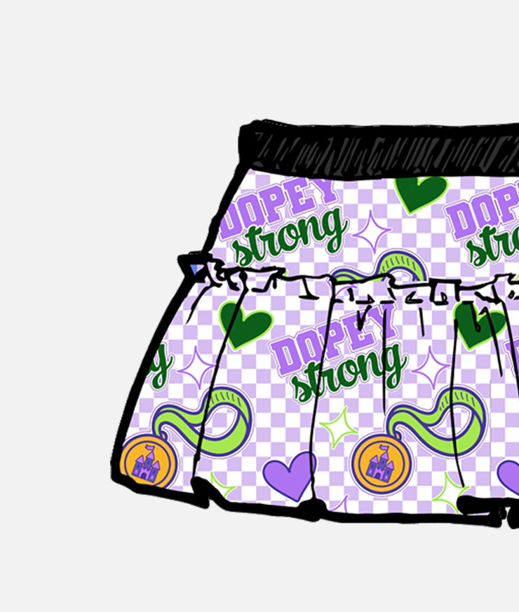 PRE-ORDER: Dopey Strong 2025 EXCLUSIVE Sparkle Running Skirt