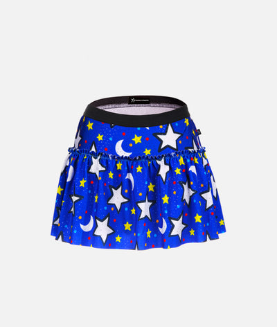 Stars & Moons Sparkle Running Skirt