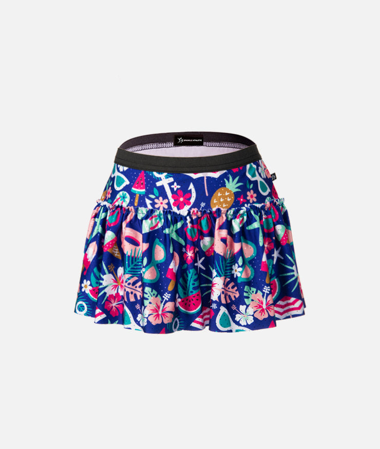 Flamingo Fiesta Sparkle Running Skirt