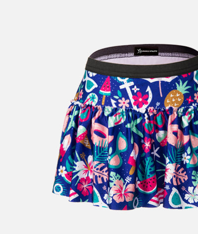 Flamingo Fiesta Sparkle Running Skirt