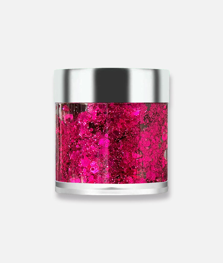 Magenta Body Glitter Gel