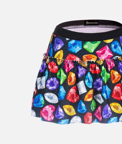 Dopey Gemstones Sparkle Running Skirt