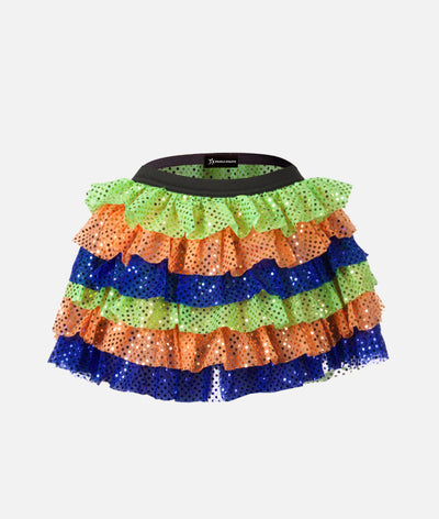 Goofy Ruffle Sparkle Running Skirt