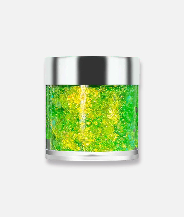 Lime Green Body Glitter Gel