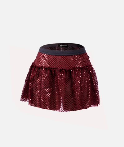 Brown Sparkle Running Skirt