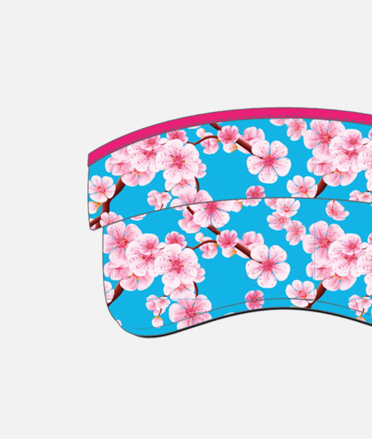 COMING SOON! Plum Blossom Headsweats Running Visor