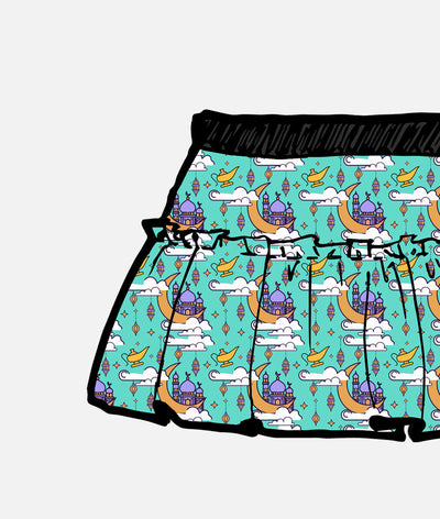 COMING SOON! A Whole New World Sparkle Running Skirt