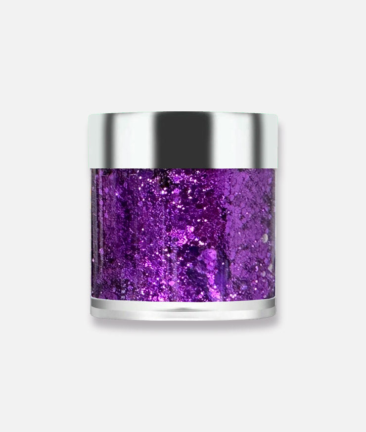 Purple Body Glitter Gel