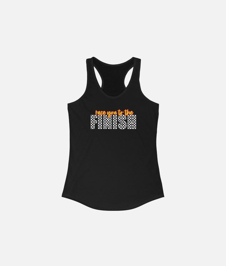 Race You to the Finish Tank Top