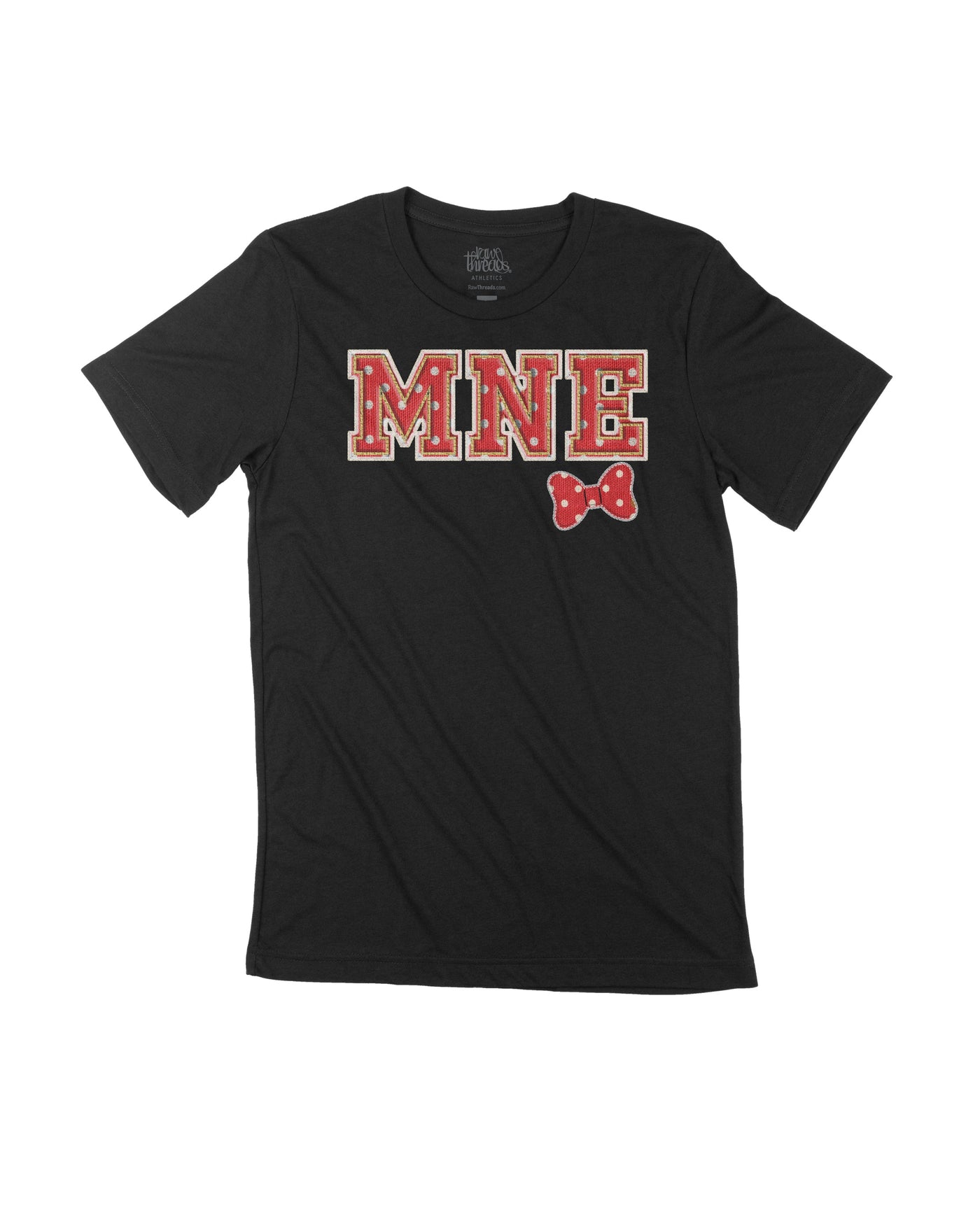 MNE Red Sorority Letters