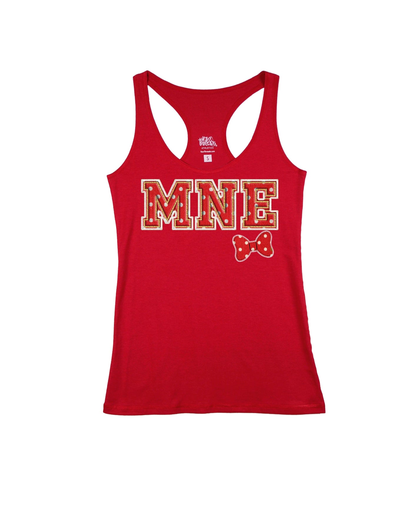 MNE Red Sorority Letters