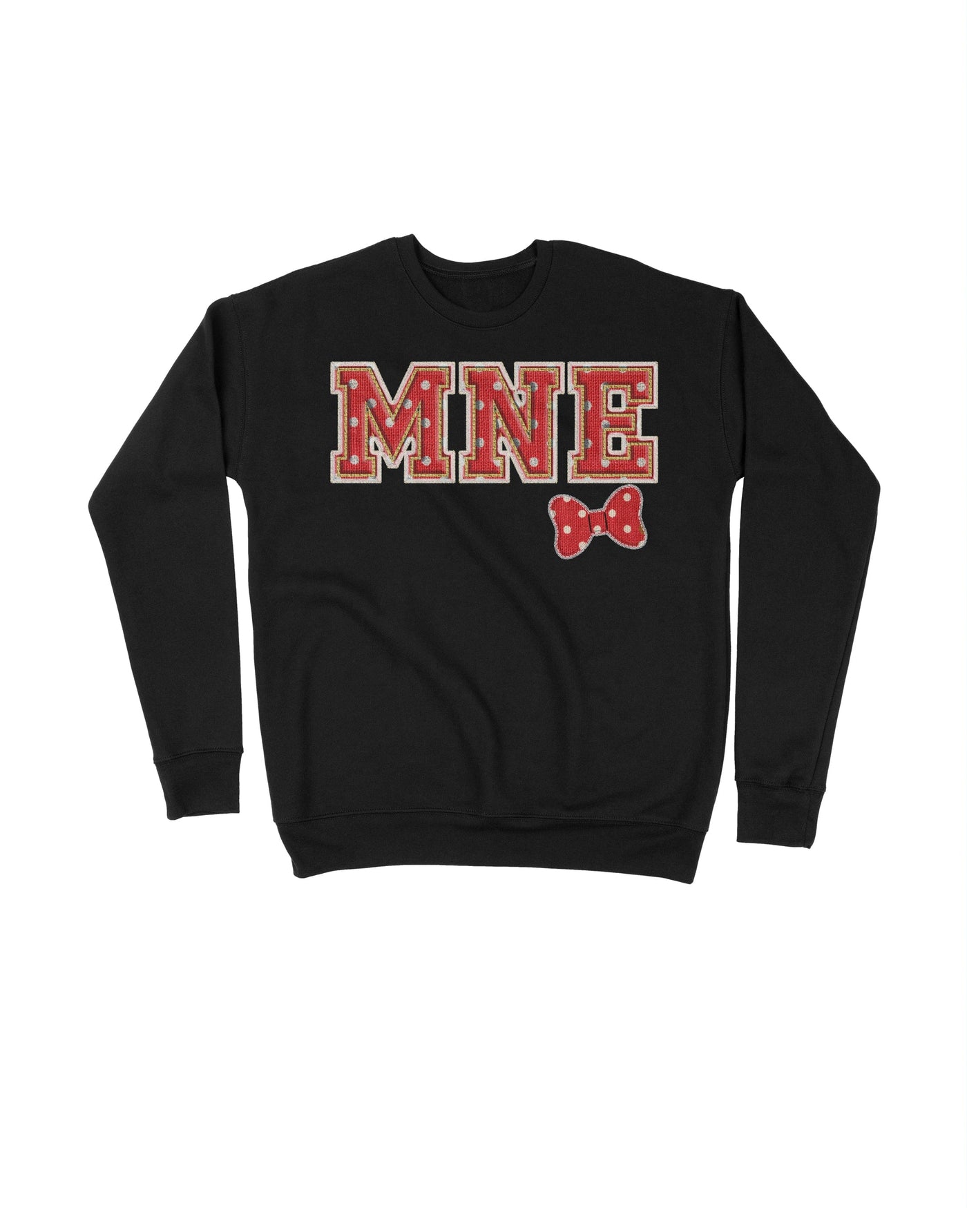 MNE Red Sorority Letters