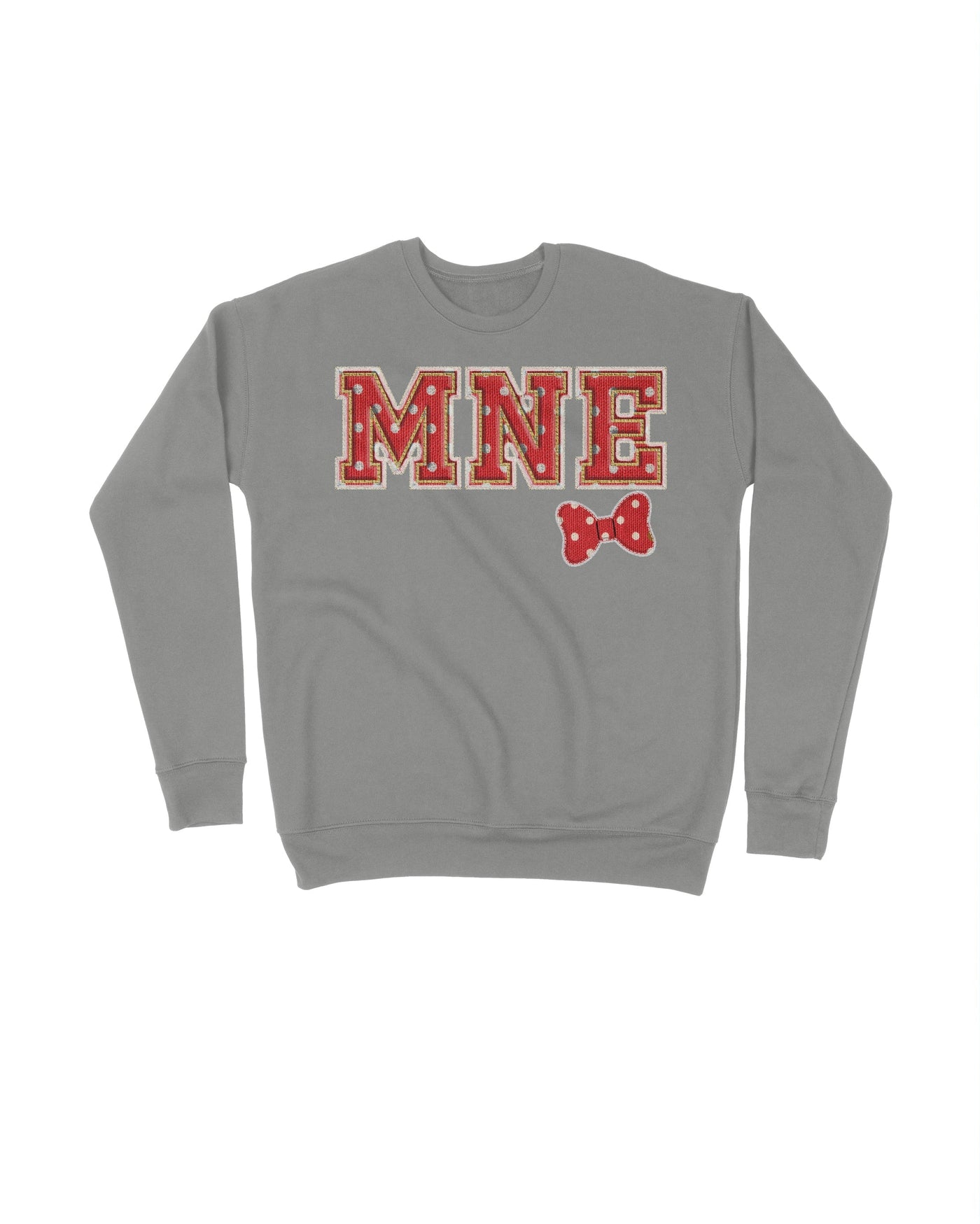 MNE Red Sorority Letters