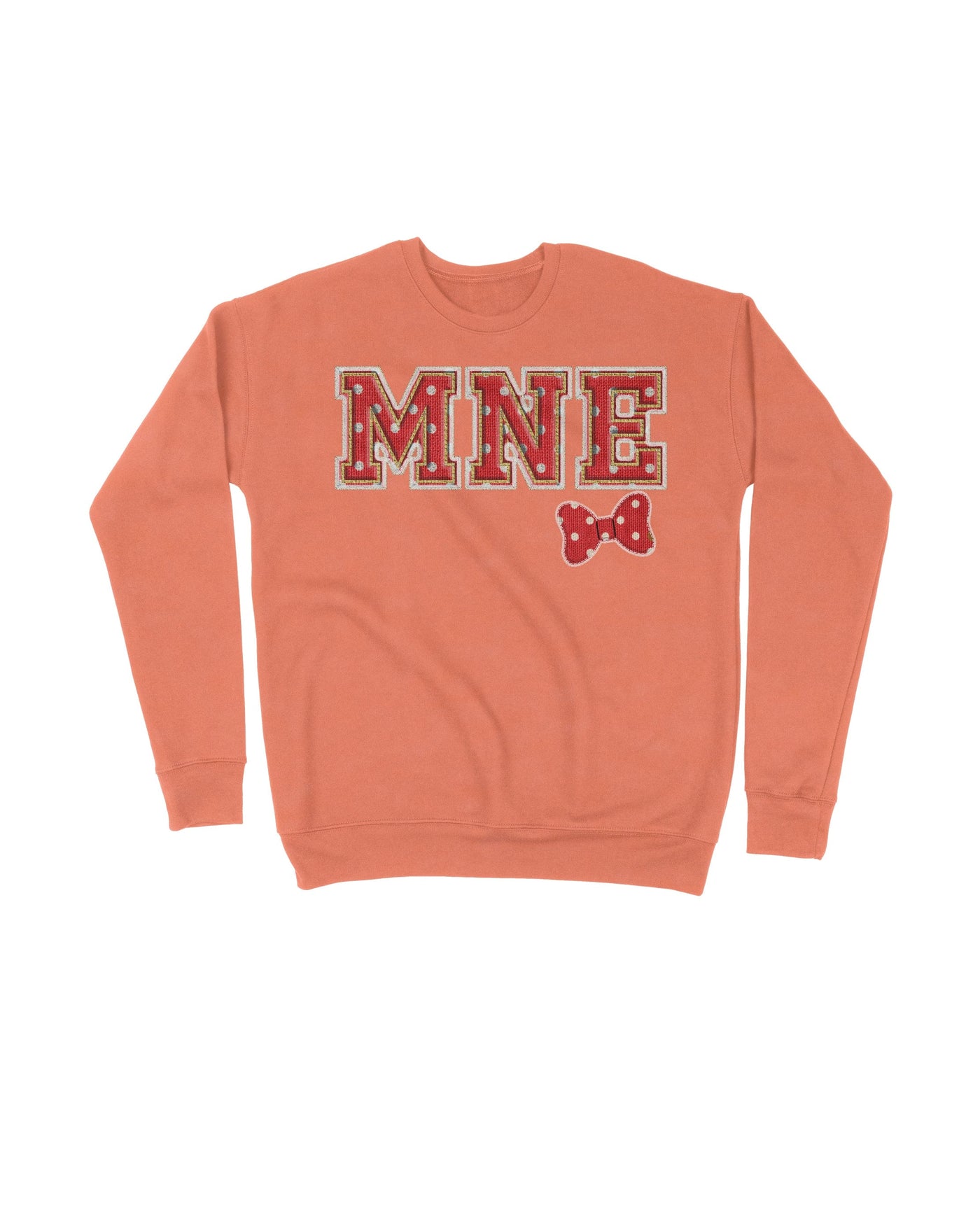 MNE Red Sorority Letters