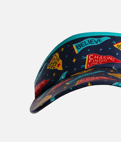 Rah Rah Pennants Headsweats Running Visor