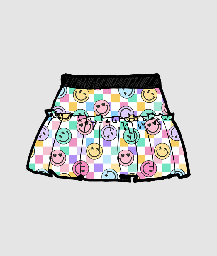 Squad 2025 Sparkle Running Skirt