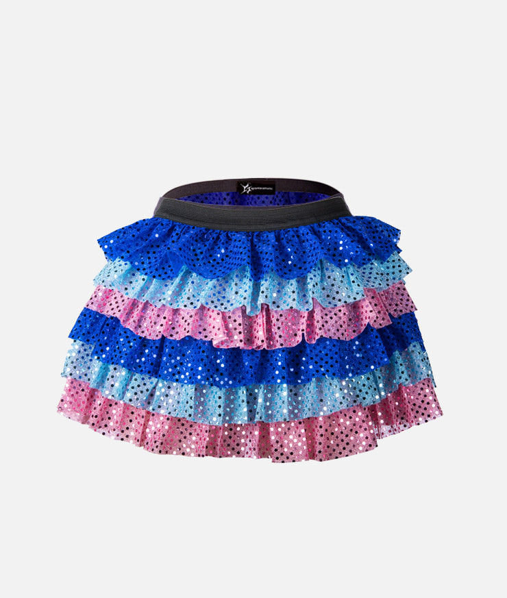 Stitch Ruffle Sparkle Running Skirt – Sparkle Athletic