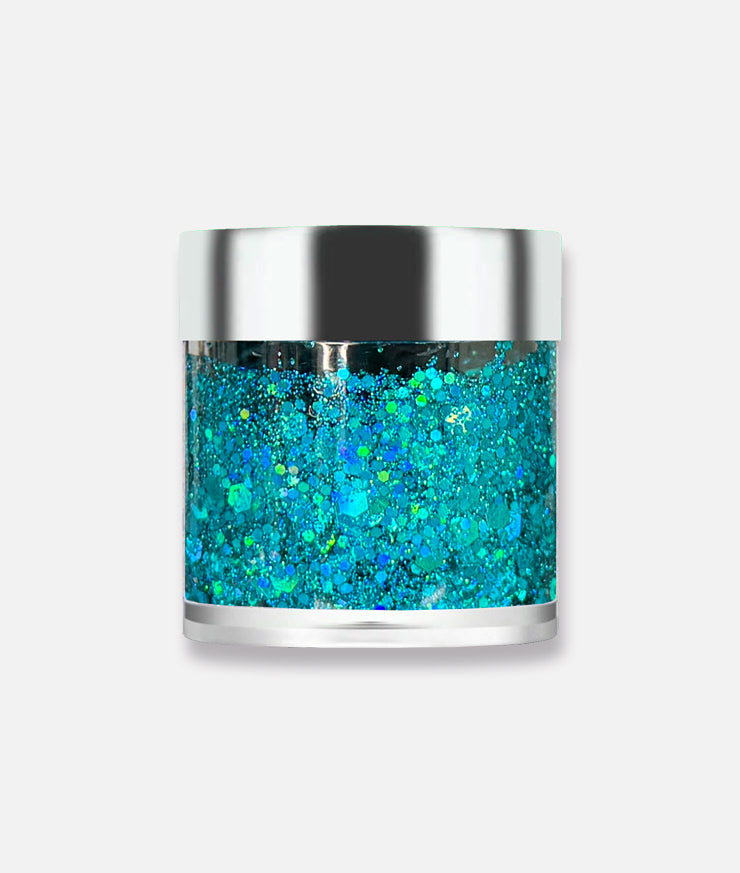 Teal Body Glitter Gel