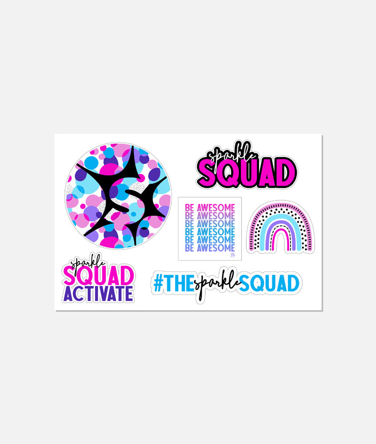 Sparkle Squad 2023 Sticker Sheet*