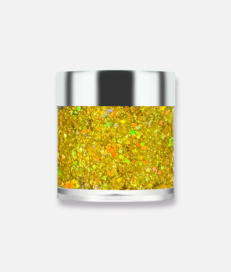 Golden Yellow Body Glitter Gel