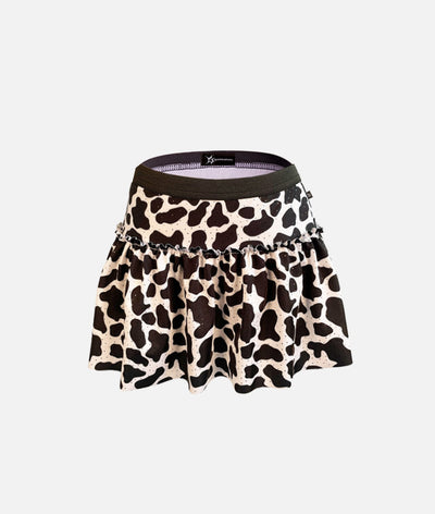 Cow Sparkle Running Skirt