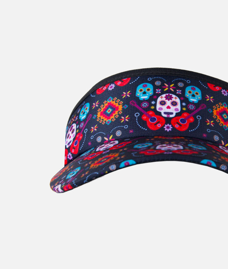 Day of the Dead Headsweats Running Visor