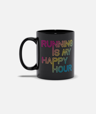 Running is My Happy Hour Mug