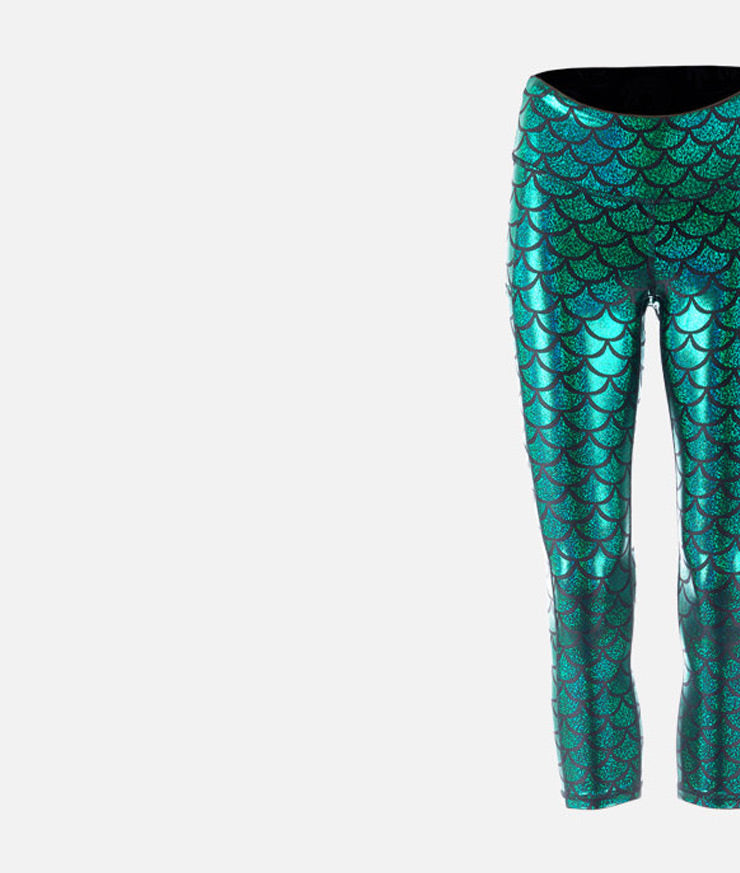 Mermaid athletic leggings hotsell