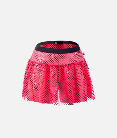Jr. Pink Sparkle Running Skirt