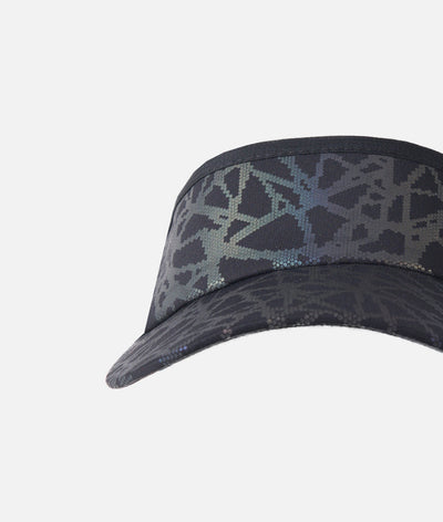 Reflective Geometric Headsweats Running Visor