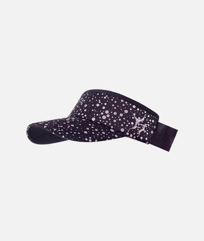 Reflective Splatter Dots Headsweats Running Visor