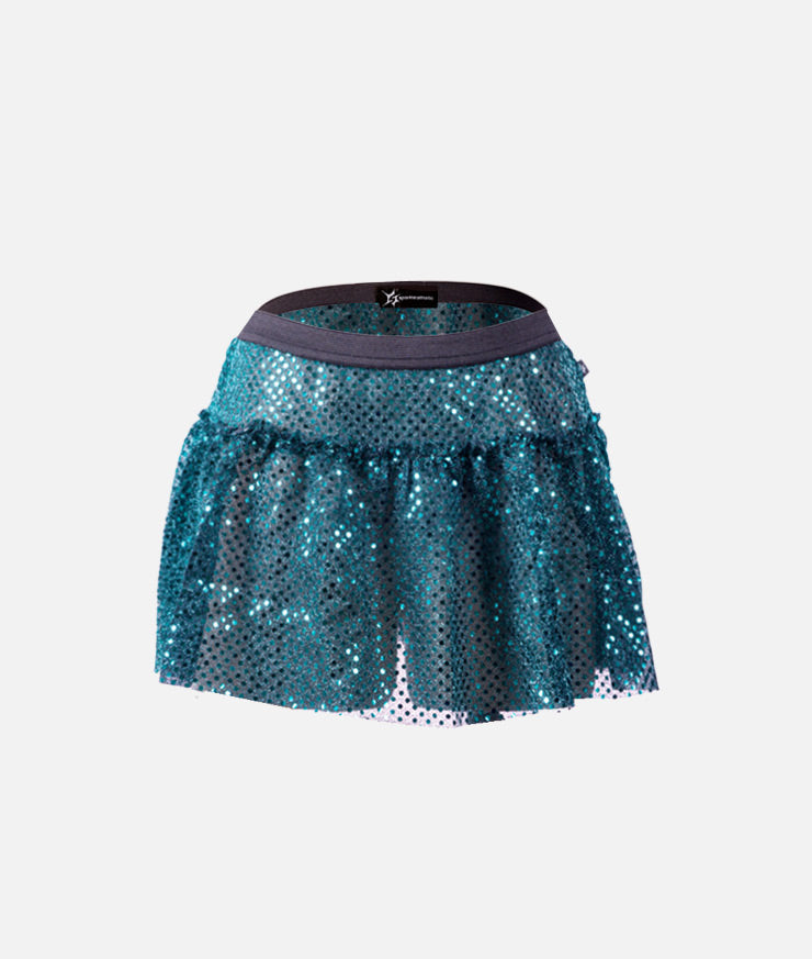 Teal Sparkle Running Skirt – Sparkle Athletic